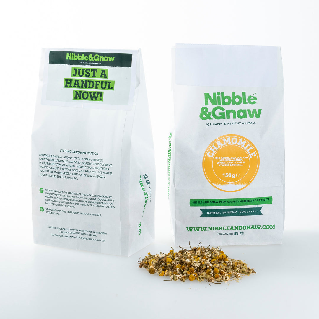 Chamomile Flowers for Rabbits, Guinea Pigs and Small Animals