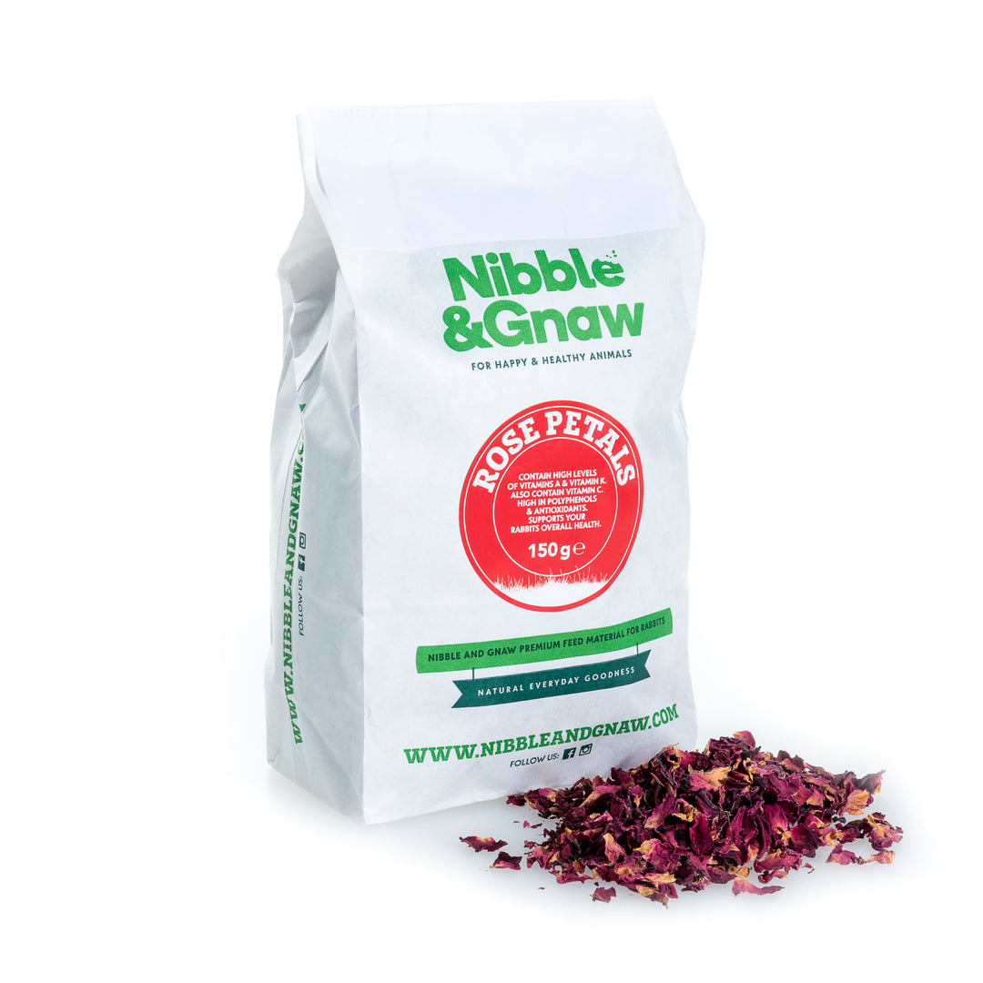Rose Petals for Rabbits, Guinea Pigs and Small Animals