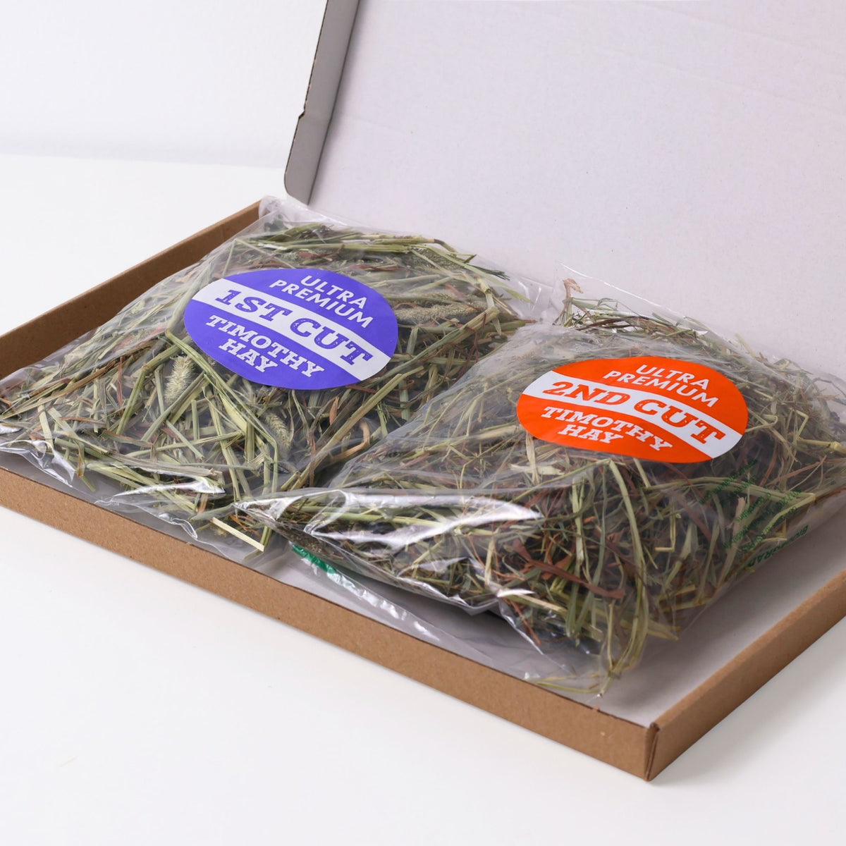Nibble & Gnaw Ultra Premium Timothy Hay Sample Box (Includes First & Second Cut)