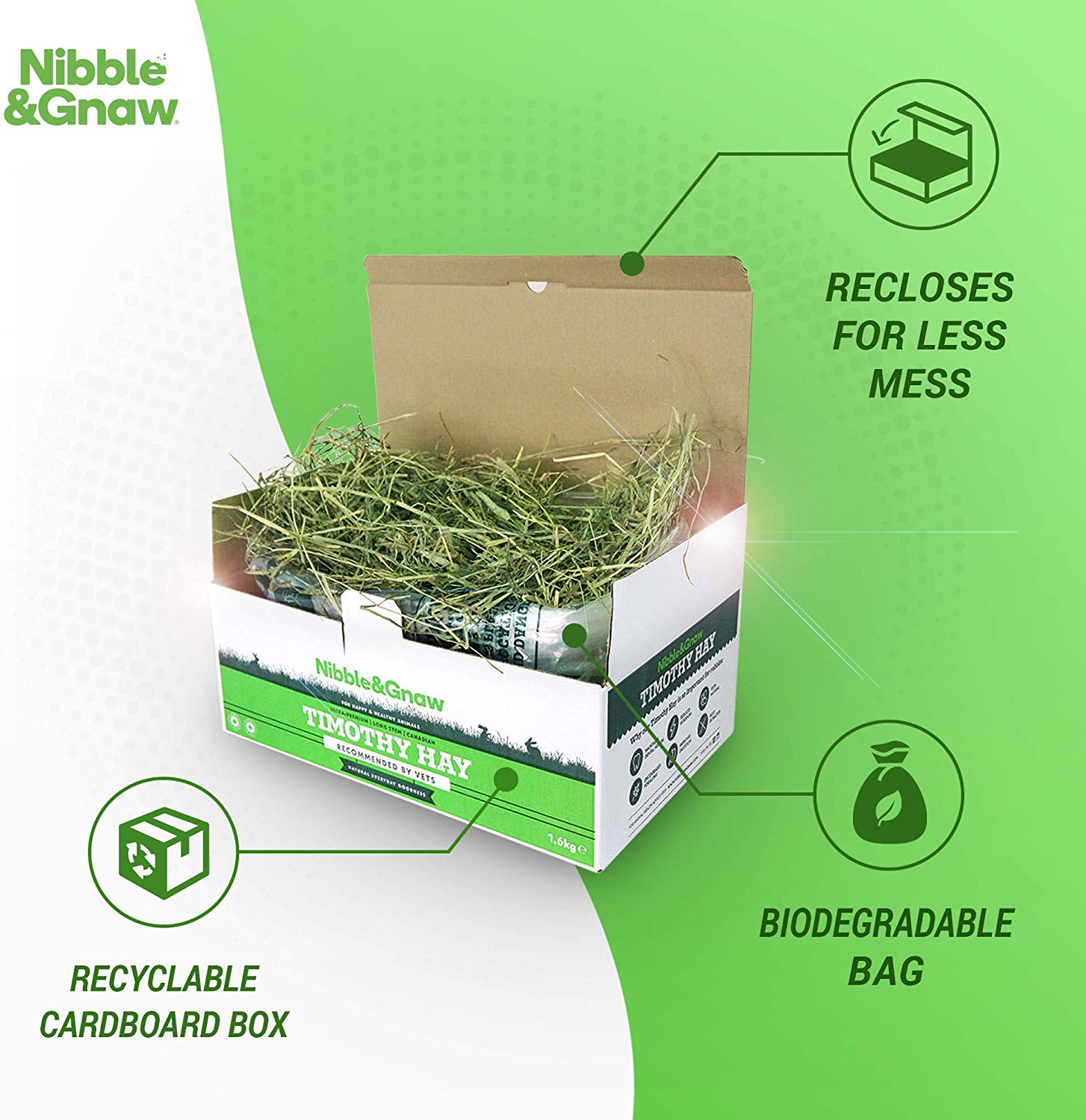 First Cut Timothy Hay - Ultra Premium Canadian Hay for Rabbits and Guinea Pigs