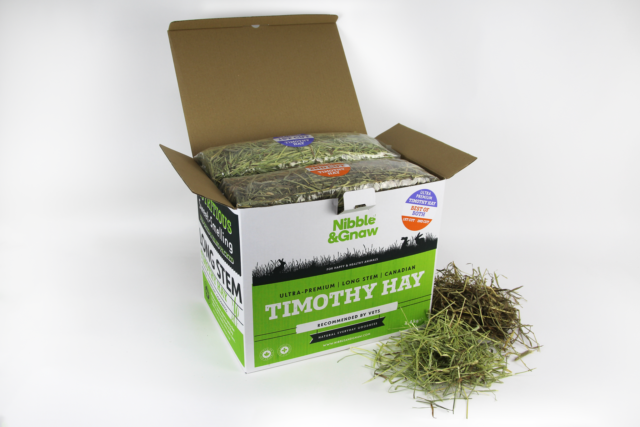 Best of Both - Ultra Premium Canadian Timothy Hay for Rabbits and Guinea Pigs